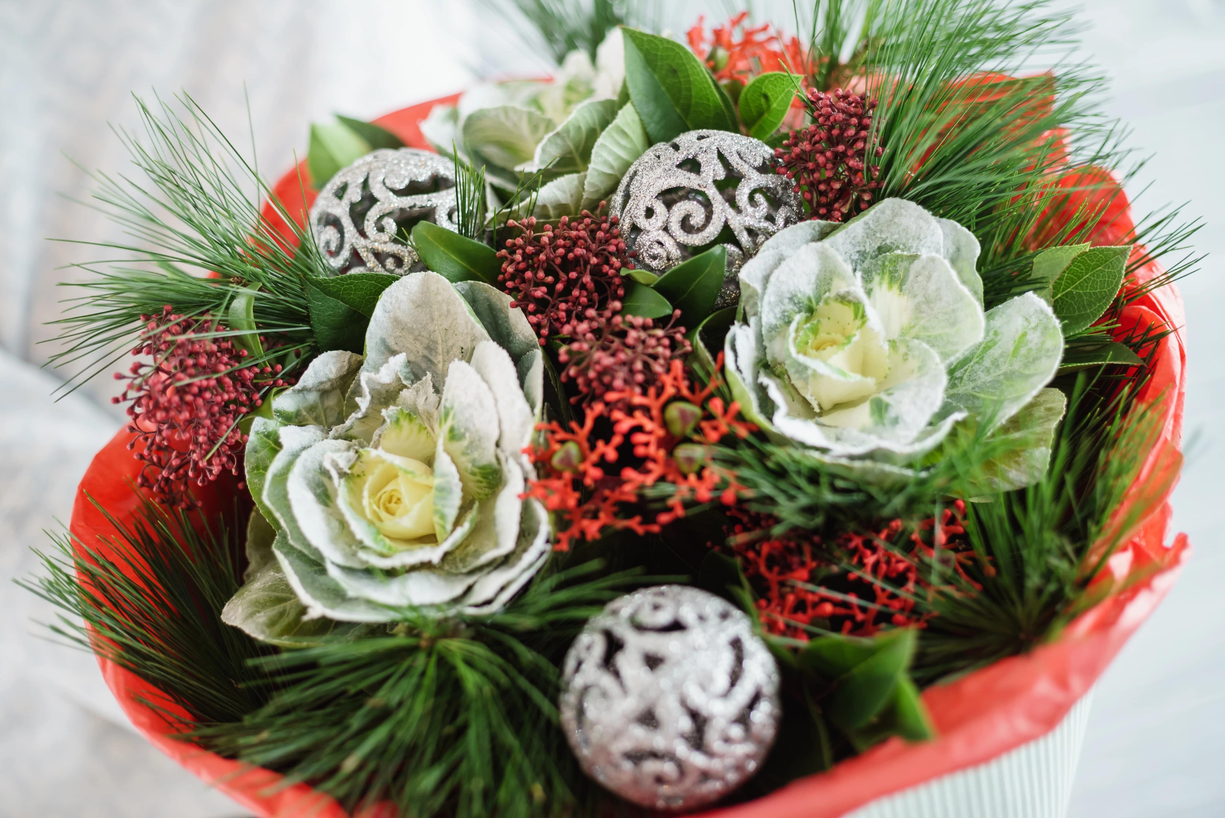 Celebrating the Festive Season with Winter Wonderland Bouquets