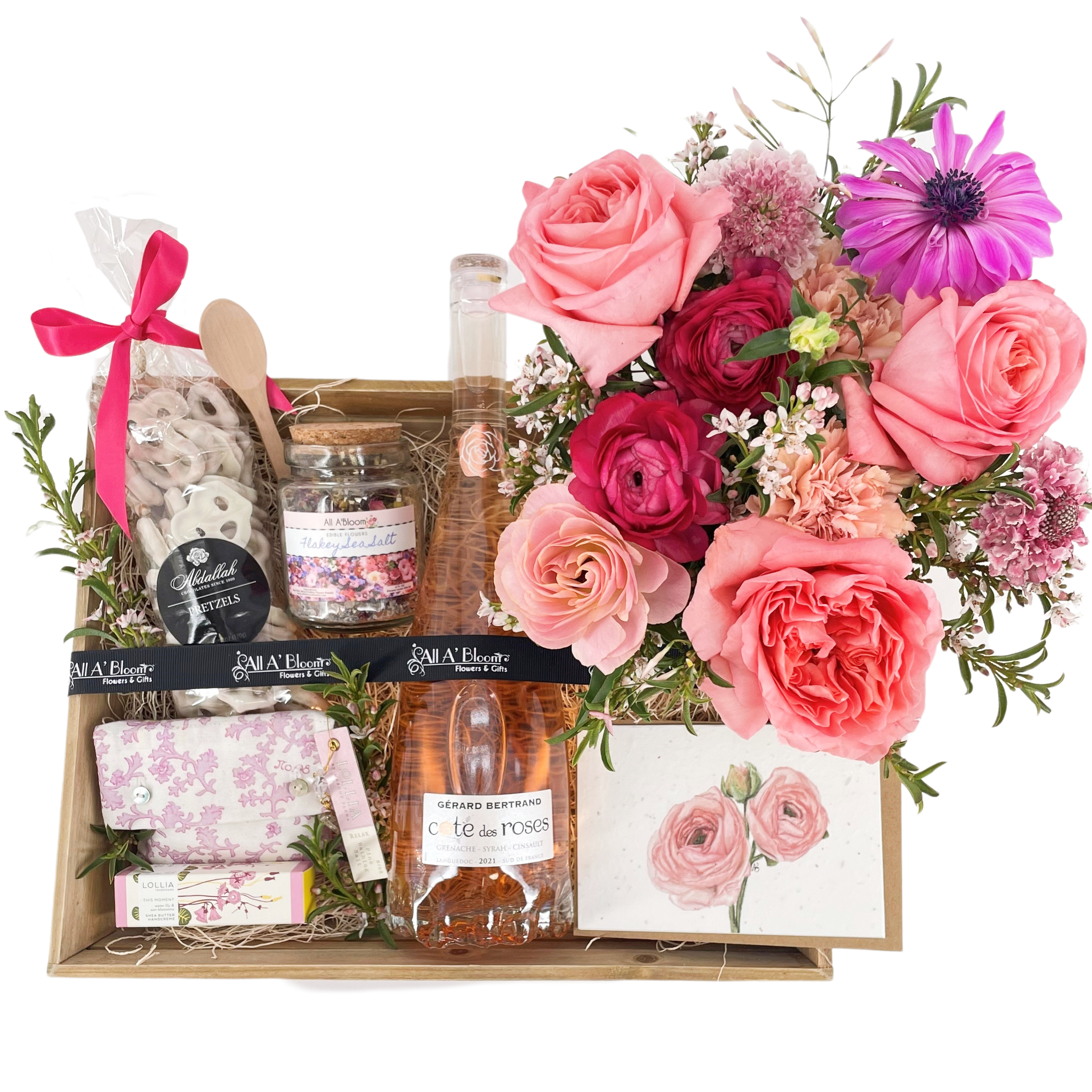 Cream Peach Immortal Bouquet Gift Birthday Gift Confession