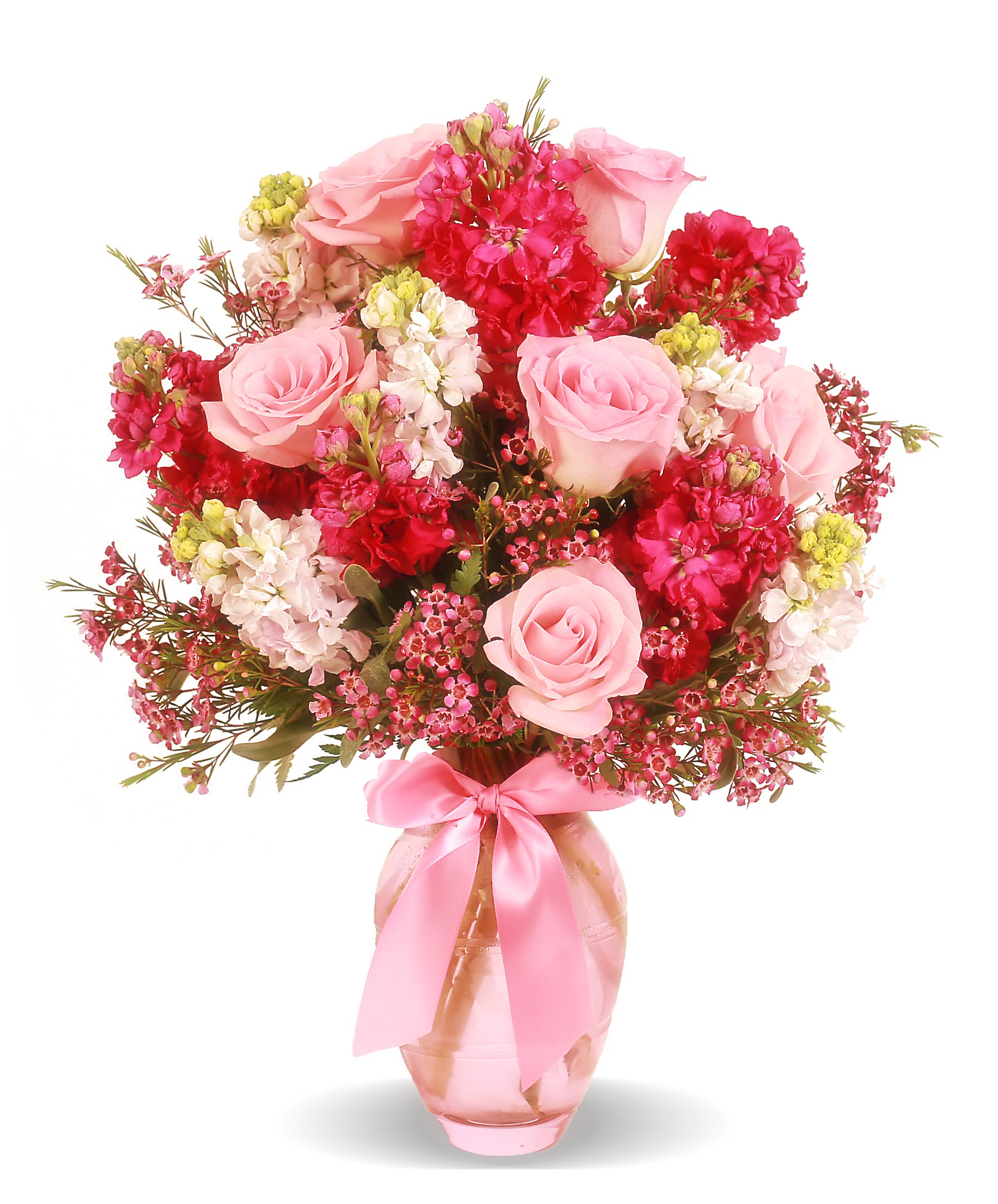 Valentine's Day Flowers Pink Bliss Columbus OH Florist Flowerama